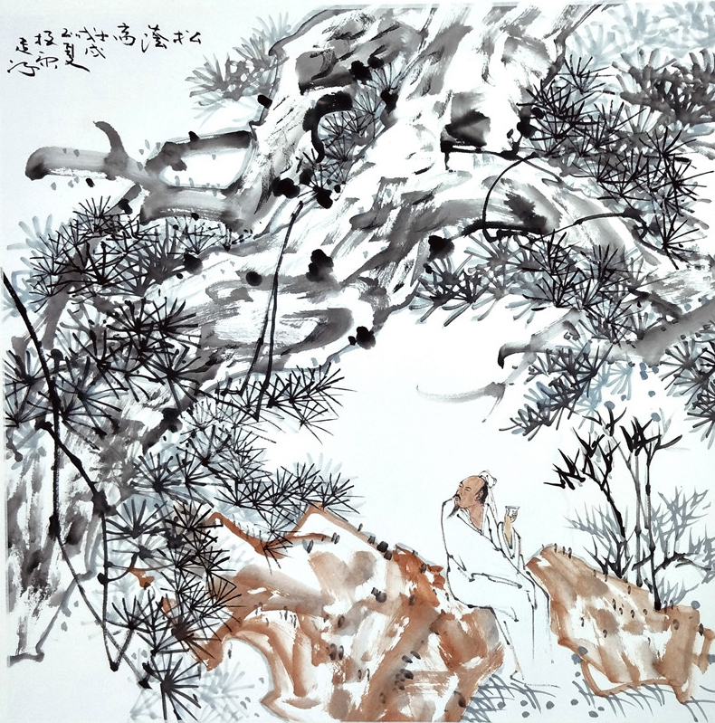 梁振康人物画作品欣赏系列之五