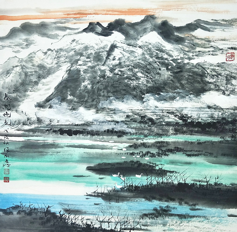 梁振康山水作品欣赏系列之九
