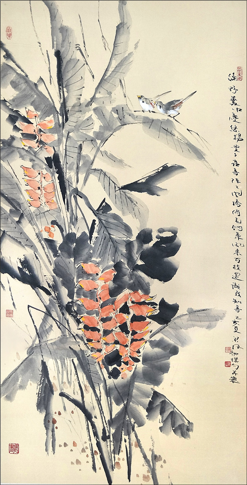 梁振康花鸟作品欣赏系列之廿一
